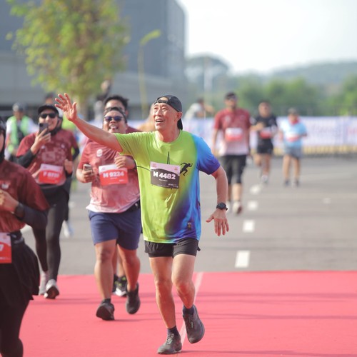 Race photo from KEDIRI HALF MARATHON 2026