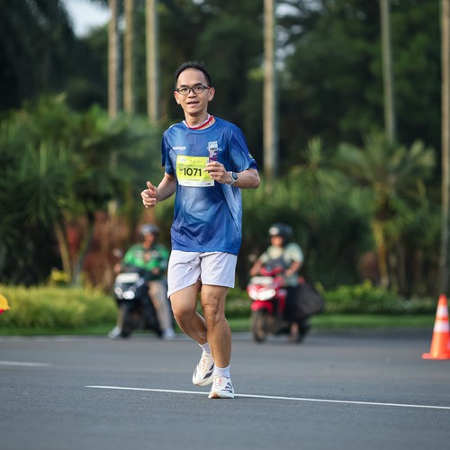 Race photo from BOGORUN 2026