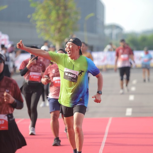 Race photo from KEDIRI HALF MARATHON 2026