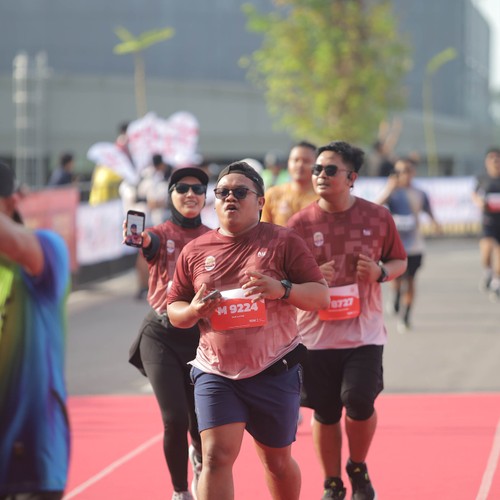 Race photo from KEDIRI HALF MARATHON 2026