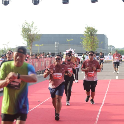 Race photo from KEDIRI HALF MARATHON 2026