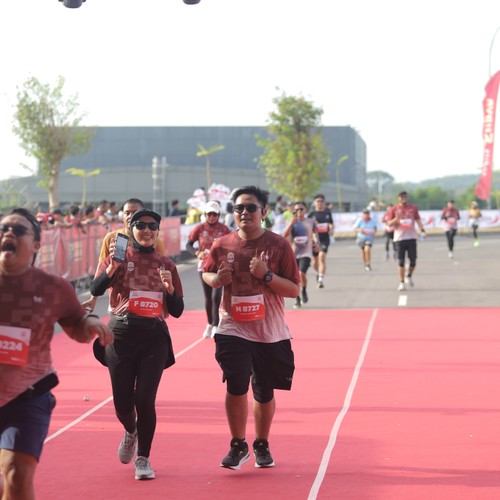 Race photo from KEDIRI HALF MARATHON 2026