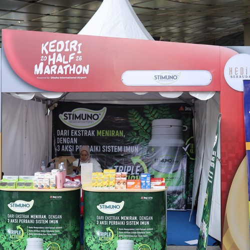 Race photo from KEDIRI HALF MARATHON 2026