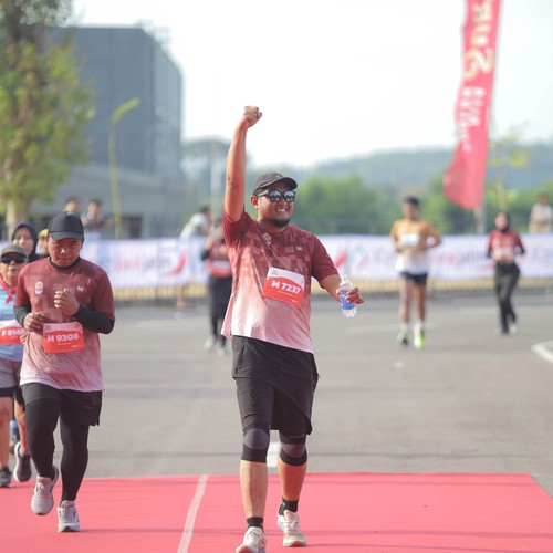Race photo from KEDIRI HALF MARATHON 2026
