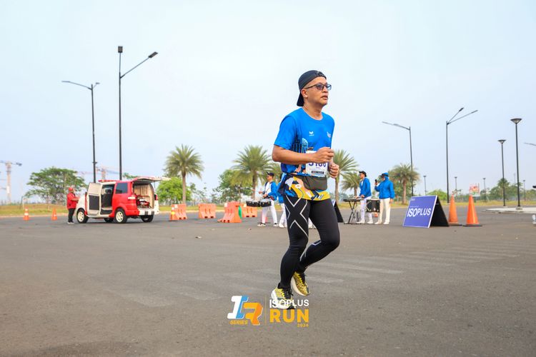 Race photo from ISOPlus Run 2024 Jakarta