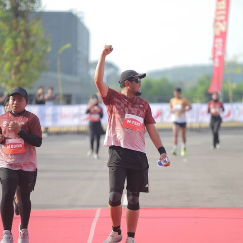 Race photo from KEDIRI HALF MARATHON 2026