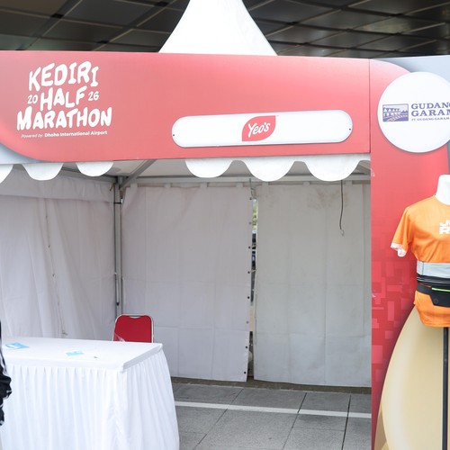 Race photo from KEDIRI HALF MARATHON 2026
