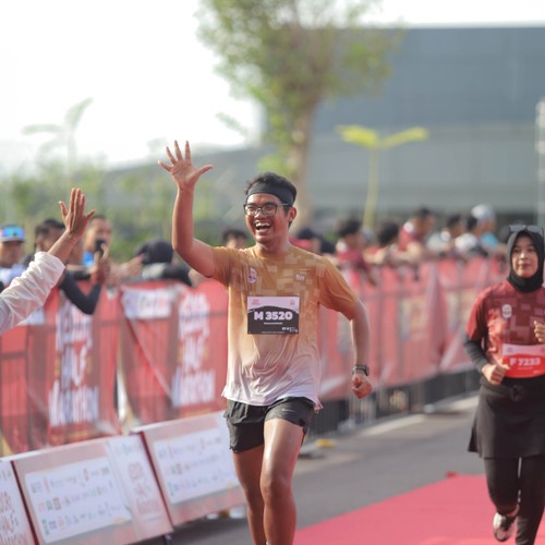Race photo from KEDIRI HALF MARATHON 2026