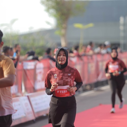 Race photo from KEDIRI HALF MARATHON 2026
