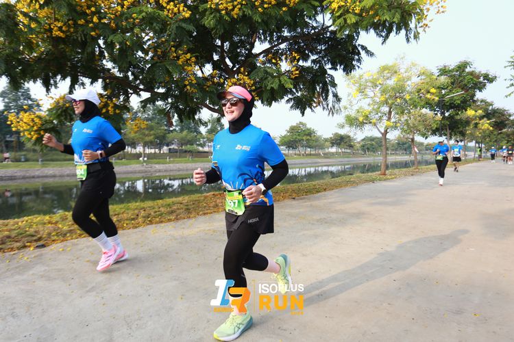 Race photo from ISOPlus Run 2024 Jakarta