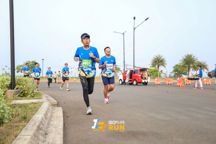 Race photo from ISOPlus Run 2024 Jakarta