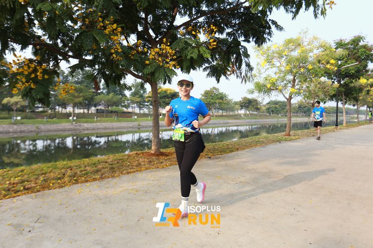 Race photo from ISOPlus Run 2024 Jakarta