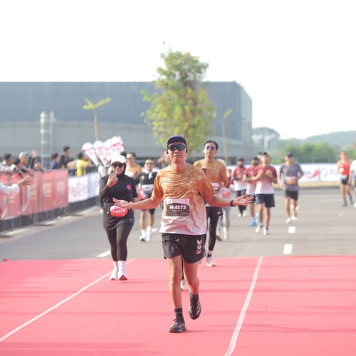 Race photo from KEDIRI HALF MARATHON 2026