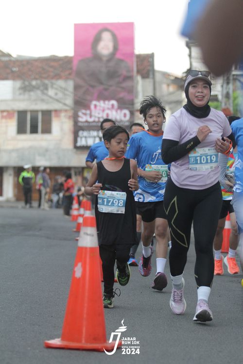 Race photo from Jabar Run 10K 2024