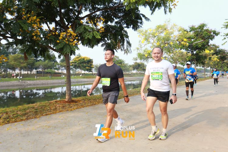 Race photo from ISOPlus Run 2024 Jakarta