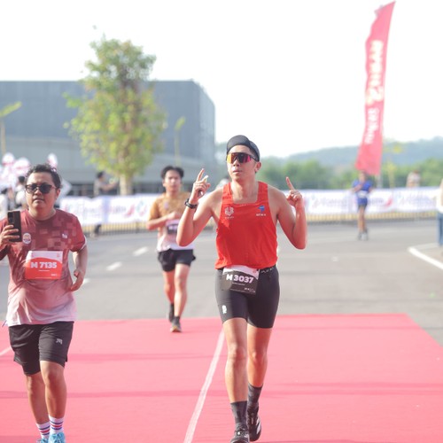 Race photo from KEDIRI HALF MARATHON 2026