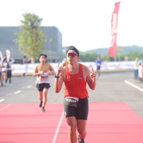 Race photo from KEDIRI HALF MARATHON 2026