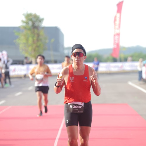 Race photo from KEDIRI HALF MARATHON 2026
