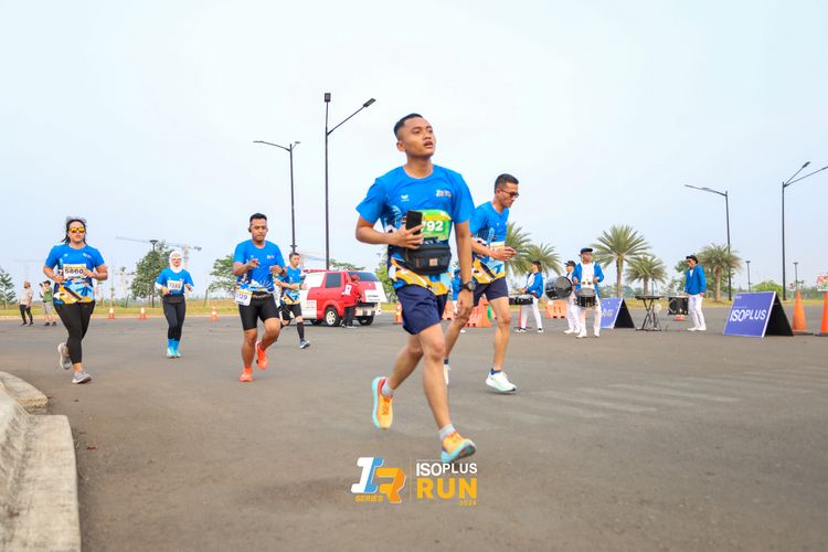 Race photo from ISOPlus Run 2024 Jakarta
