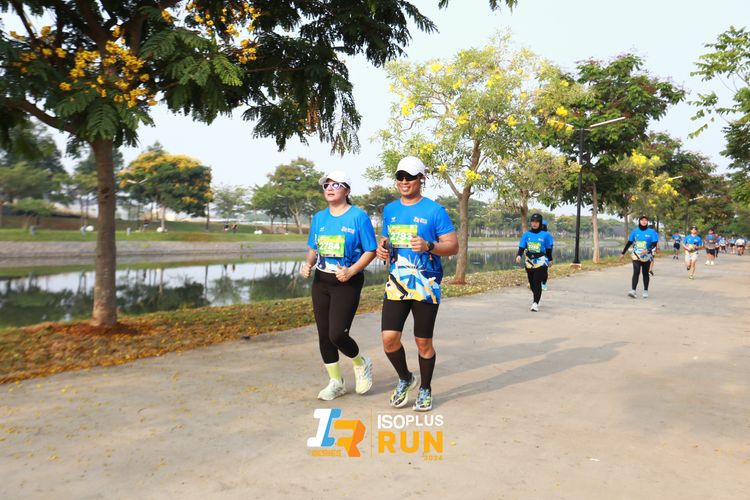 Race photo from ISOPlus Run 2024 Jakarta