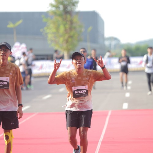Race photo from KEDIRI HALF MARATHON 2026