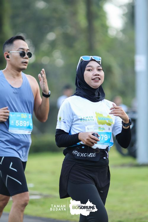 Race photo from Taman Budaya x BOGORUN 2025