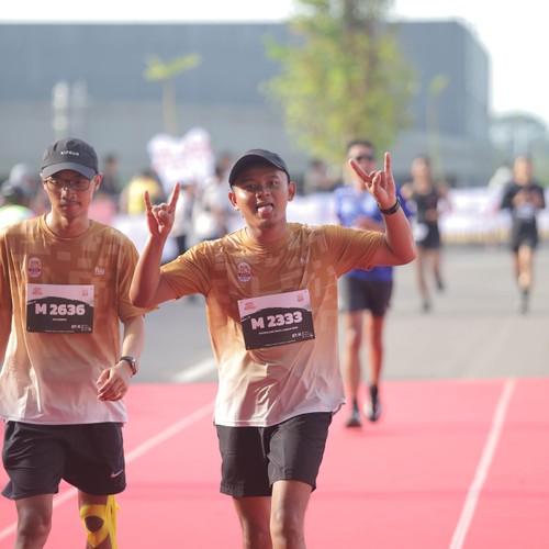 Race photo from KEDIRI HALF MARATHON 2026