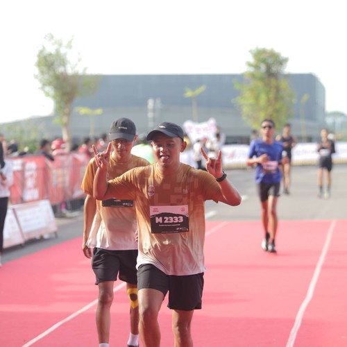 Race photo from KEDIRI HALF MARATHON 2026