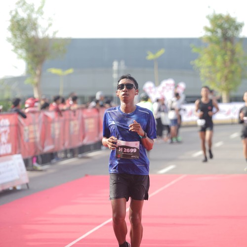 Race photo from KEDIRI HALF MARATHON 2026