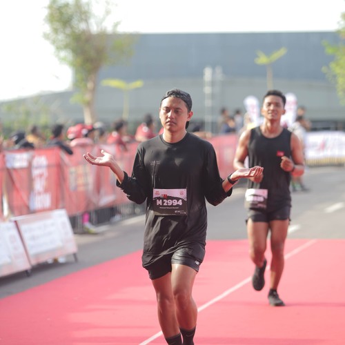 Race photo from KEDIRI HALF MARATHON 2026