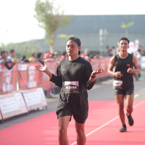 Race photo from KEDIRI HALF MARATHON 2026