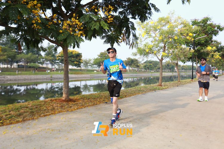 Race photo from ISOPlus Run 2024 Jakarta