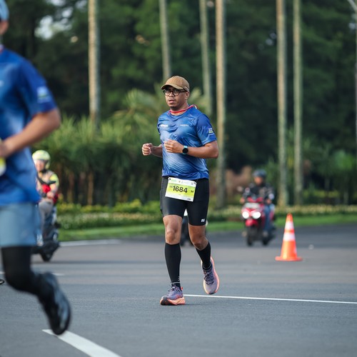 Race photo from BOGORUN 2026