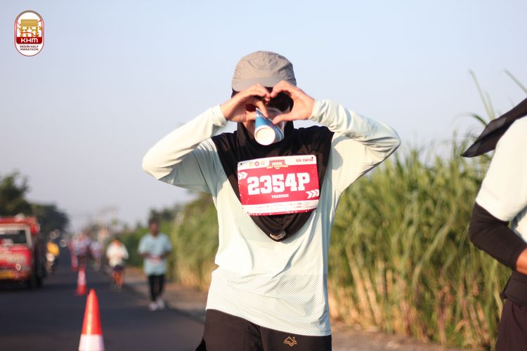 Race photo from Kediri Half Marathon 2024
