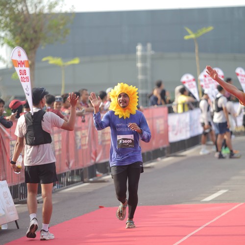 Race photo from KEDIRI HALF MARATHON 2026