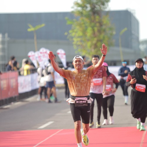 Race photo from KEDIRI HALF MARATHON 2026