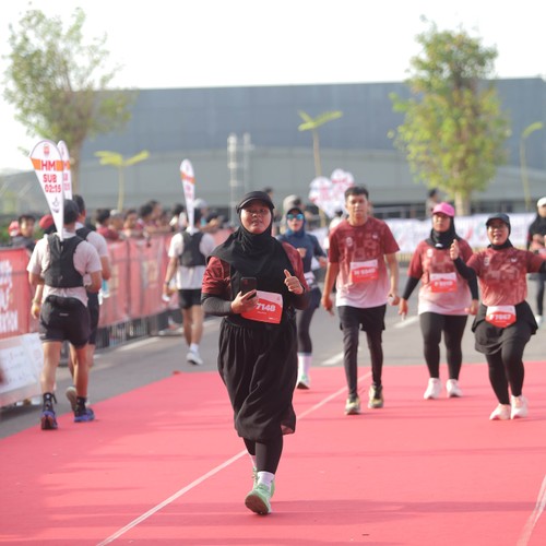 Race photo from KEDIRI HALF MARATHON 2026