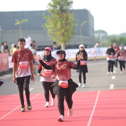 Race photo from KEDIRI HALF MARATHON 2026