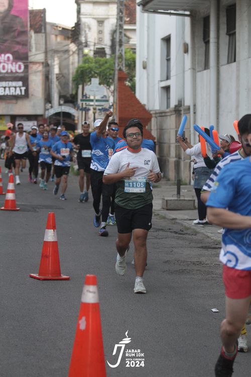 Race photo from Jabar Run 10K 2024