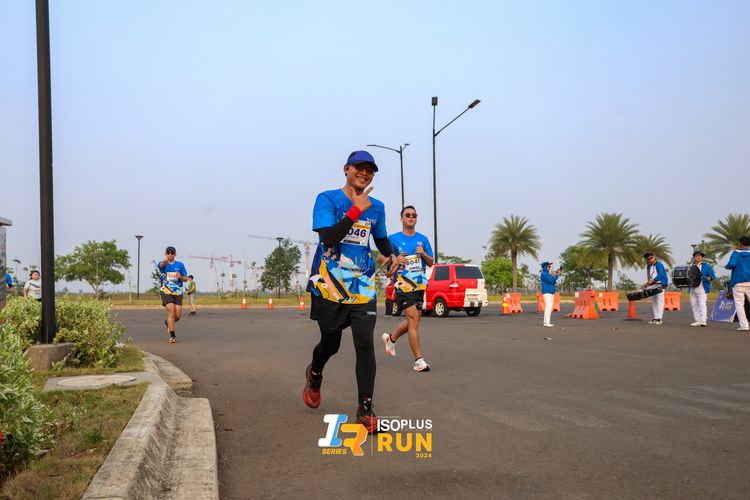 Race photo from ISOPlus Run 2024 Jakarta