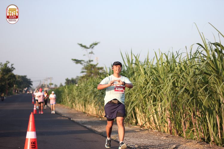 Race photo from Kediri Half Marathon 2024
