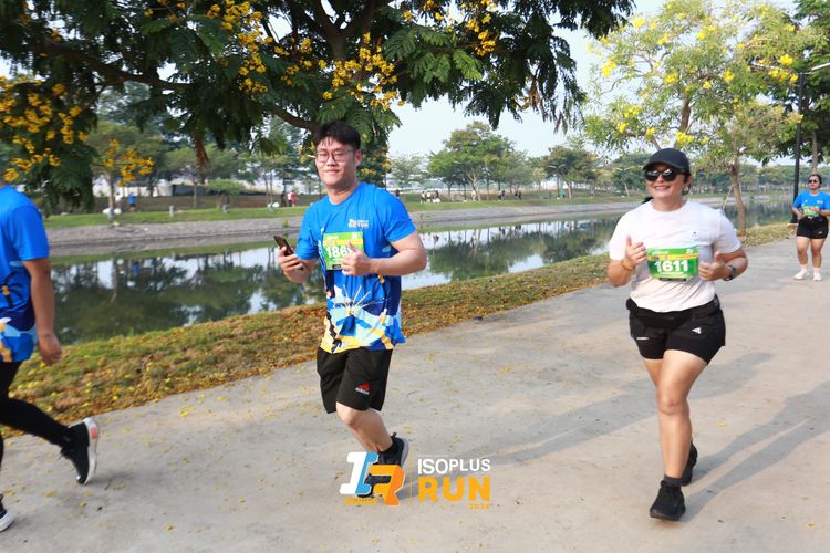 Race photo from ISOPlus Run 2024 Jakarta