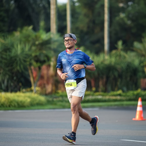 Race photo from BOGORUN 2026
