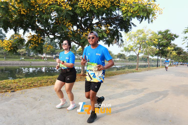 Race photo from ISOPlus Run 2024 Jakarta