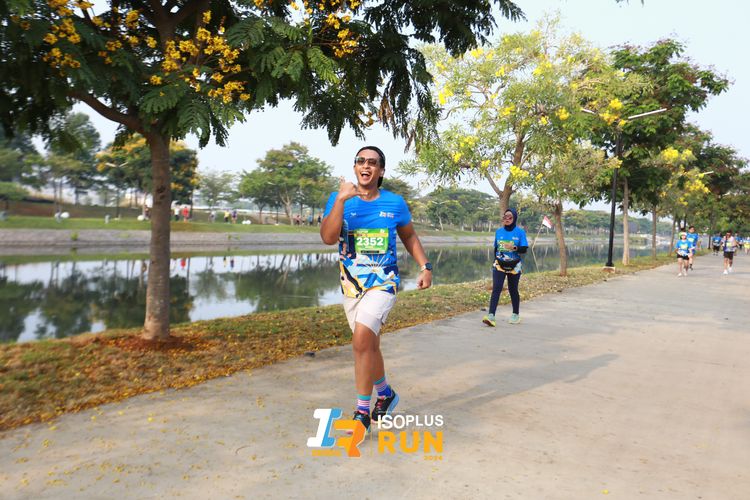 Race photo from ISOPlus Run 2024 Jakarta