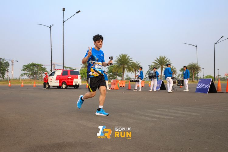 Race photo from ISOPlus Run 2024 Jakarta