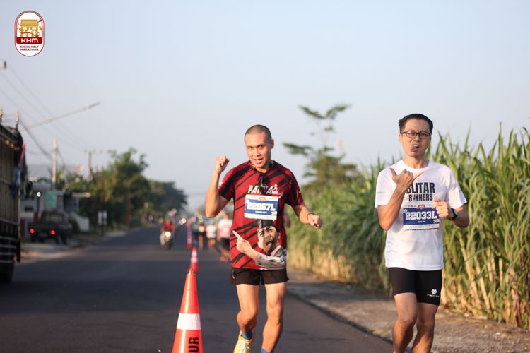 Race photo from Kediri Half Marathon 2024