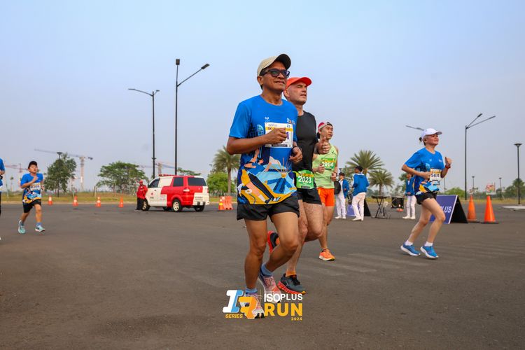 Race photo from ISOPlus Run 2024 Jakarta