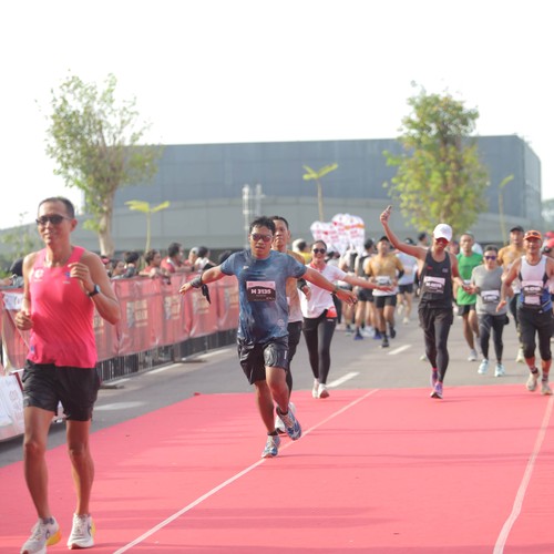 Race photo from KEDIRI HALF MARATHON 2026
