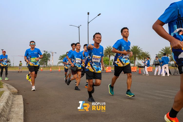 Race photo from ISOPlus Run 2024 Jakarta